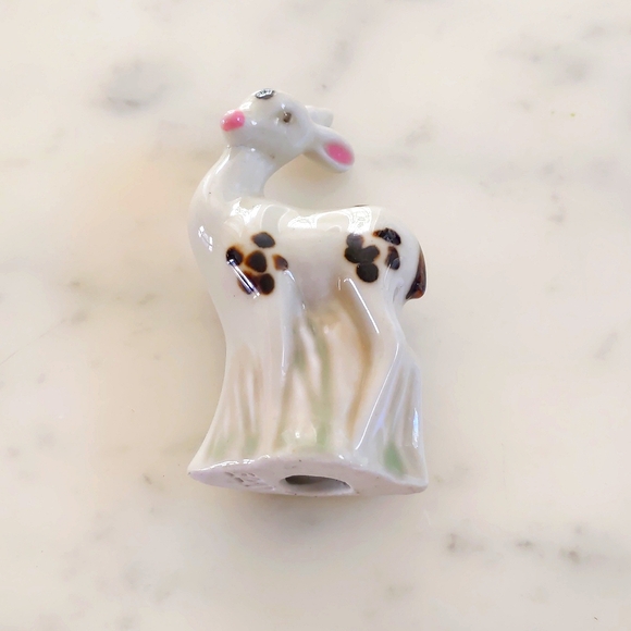 NWOT. Vintage Handmade Porcelain Ceramic Deer. - Picture 5 of 5
